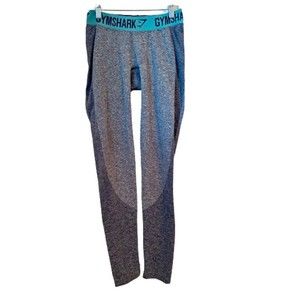 Gymshark Flex Women’s Leggings Contrast Band Workout Sports Gym Athletic Small